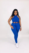 The cutie jogger set- royal blue - SAMIVY LUXE