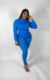 Amber Two Piece Set- Blue - SAMIVY LUXE